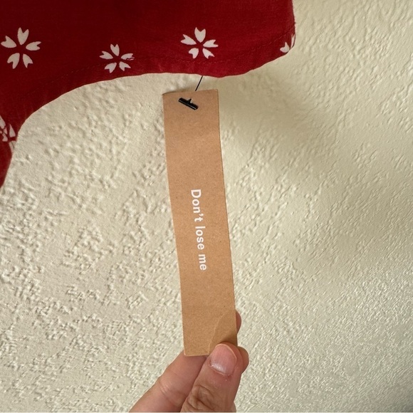 Reformation || Catie long sleeve cotton mini dress in nigella - Picture 8 of 9